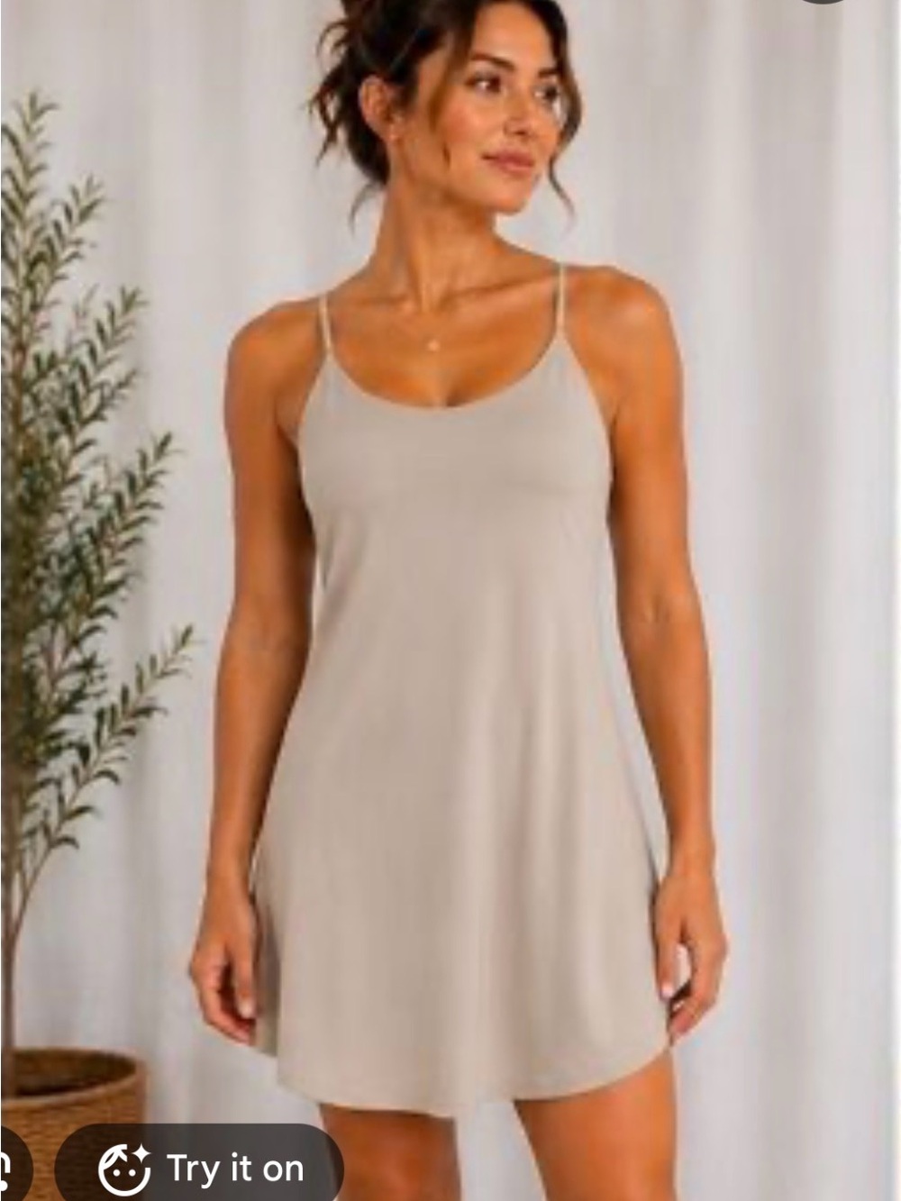Danskin Skinny Strap Active Dress